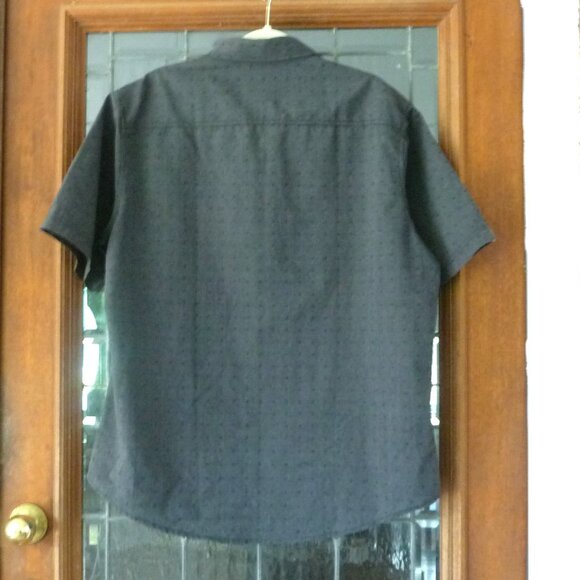 BURNSIDE GRAY SHORT SLEEVE SHIRT SIZE XXL 2XL - Picture 7 of 8